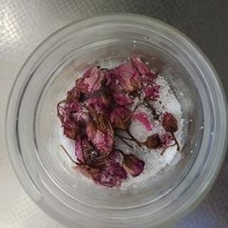 桜の花の塩漬けの保存